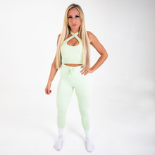 Load image into Gallery viewer, "Lime" Tie Me Up Leggings