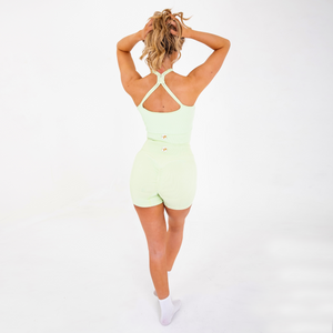 "Lime" Tie Me Up Shorts