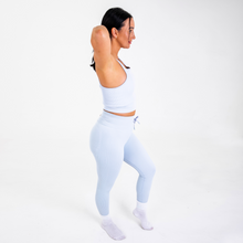 Load image into Gallery viewer, "Sky" Tie Me Up Leggings