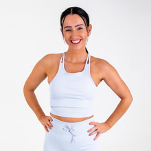 Load image into Gallery viewer, "Sky" Strappy Crop Top