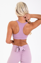 Load image into Gallery viewer, &quot;Jasmine&quot; Knot Your Bae Sports Bra
