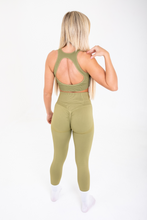 Load image into Gallery viewer, &quot;Khaki&quot; Open Back Bra
