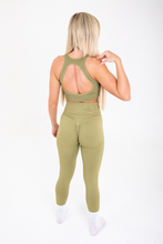 Load image into Gallery viewer, "Khaki" Open Back Bra