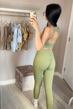 Load image into Gallery viewer, "Khaki" Open Back Bra