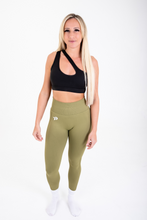 Load image into Gallery viewer, "Khaki" Signature Scrunch Leggings