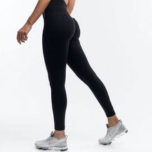 Load image into Gallery viewer, "Black" Signature Scrunch Leggings