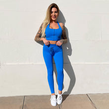 Load image into Gallery viewer, "Ocean" All Tied Up Leggings