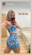 Load image into Gallery viewer, "Electric Blue" Scrunch Bum Shorts