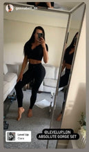 Load image into Gallery viewer, "Raven" All Tied Up Leggings