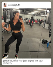 Load image into Gallery viewer, "Raven" Zip It Crop Top