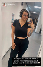 Load image into Gallery viewer, "Raven" All Tied Up Leggings