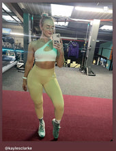 Load image into Gallery viewer, "Flex" Cold Shoulder Sports Bra